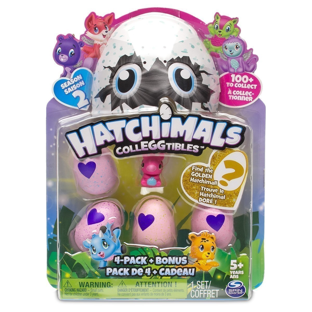 Hatchimals - Colleggtibles 4 Pack With Bonus - Season 2