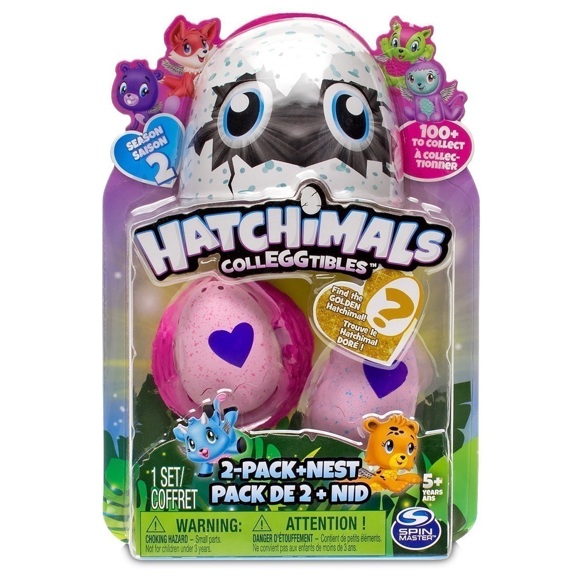 Hatchimals - Colleggtibles Twin Pack With Nest - Season 2