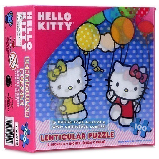 Hello Kitty - 100 Piece Lenticular Jigsaw Puzzle 2