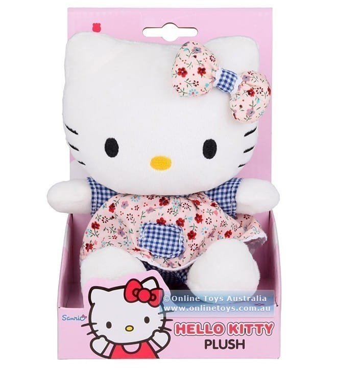 Hello Kitty - Country Dress - 20cm Plush