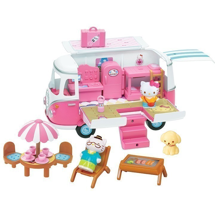 Hello Kitty - Pink Camper Van