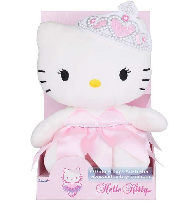 Hello Kitty - Princess with Tiara - 27cm Plush
