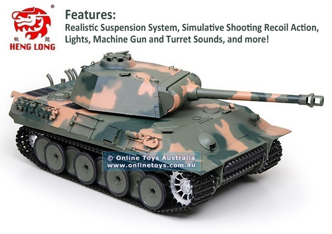 Heng Long - 1/16 Scale Radio Control Battle Tank - German Panther