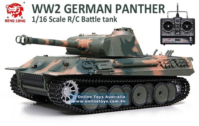 Heng Long - 1/16 Scale Radio Control Battle Tank - German Panther