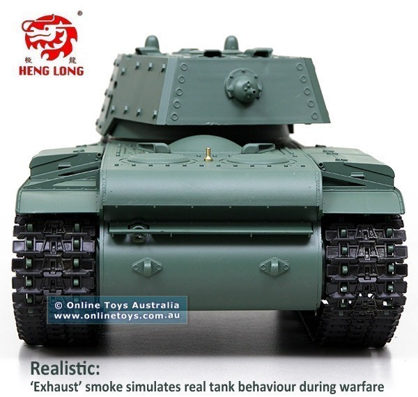 Heng Long 1/16 Scale Radio Control Battle Tank Russia KV1 Ehkranami Online Toys Australia