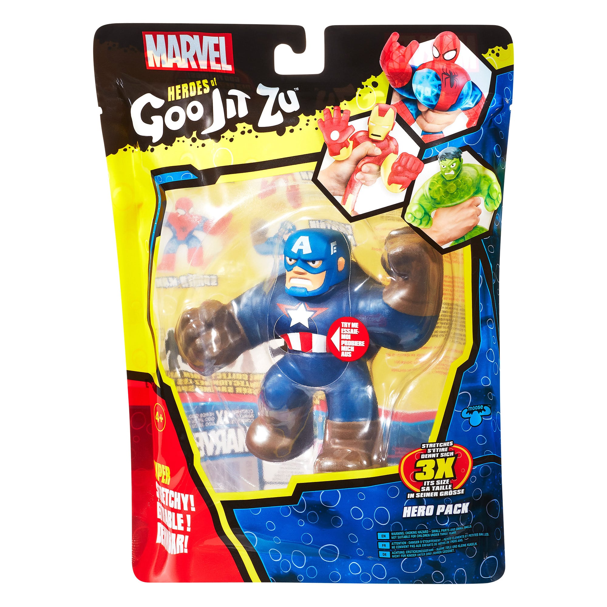 Heroes of Goo Jit Zu - Hero Pack - Marvel Captain America
