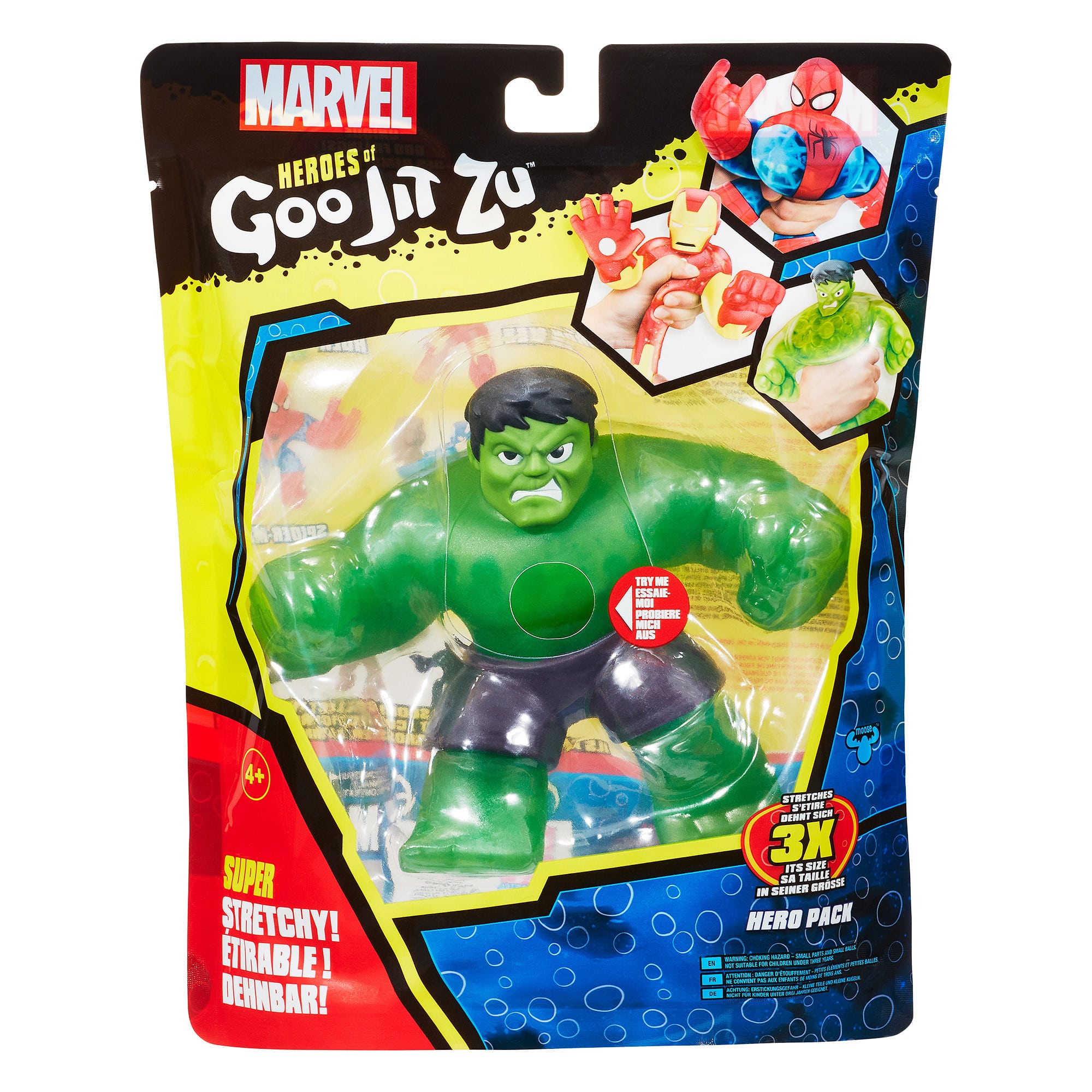 Heroes of Goo Jit Zu - Hero Pack - Marvel Hulk Figure