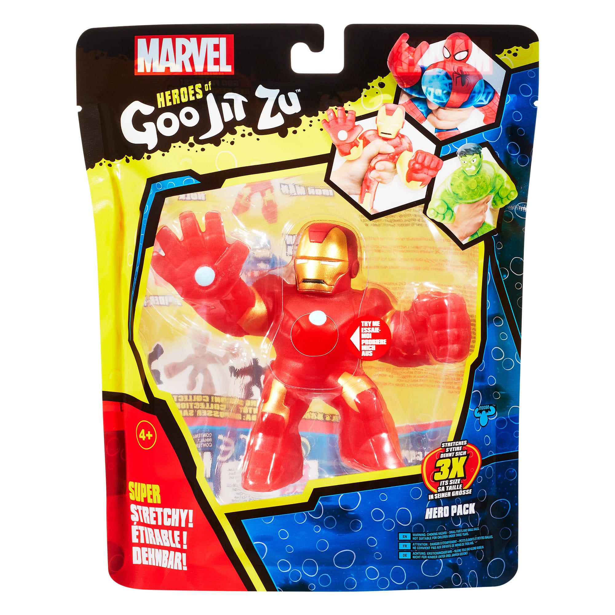 Heroes of Goo Jit Zu - Hero Pack - Marvel Iron Man Figure