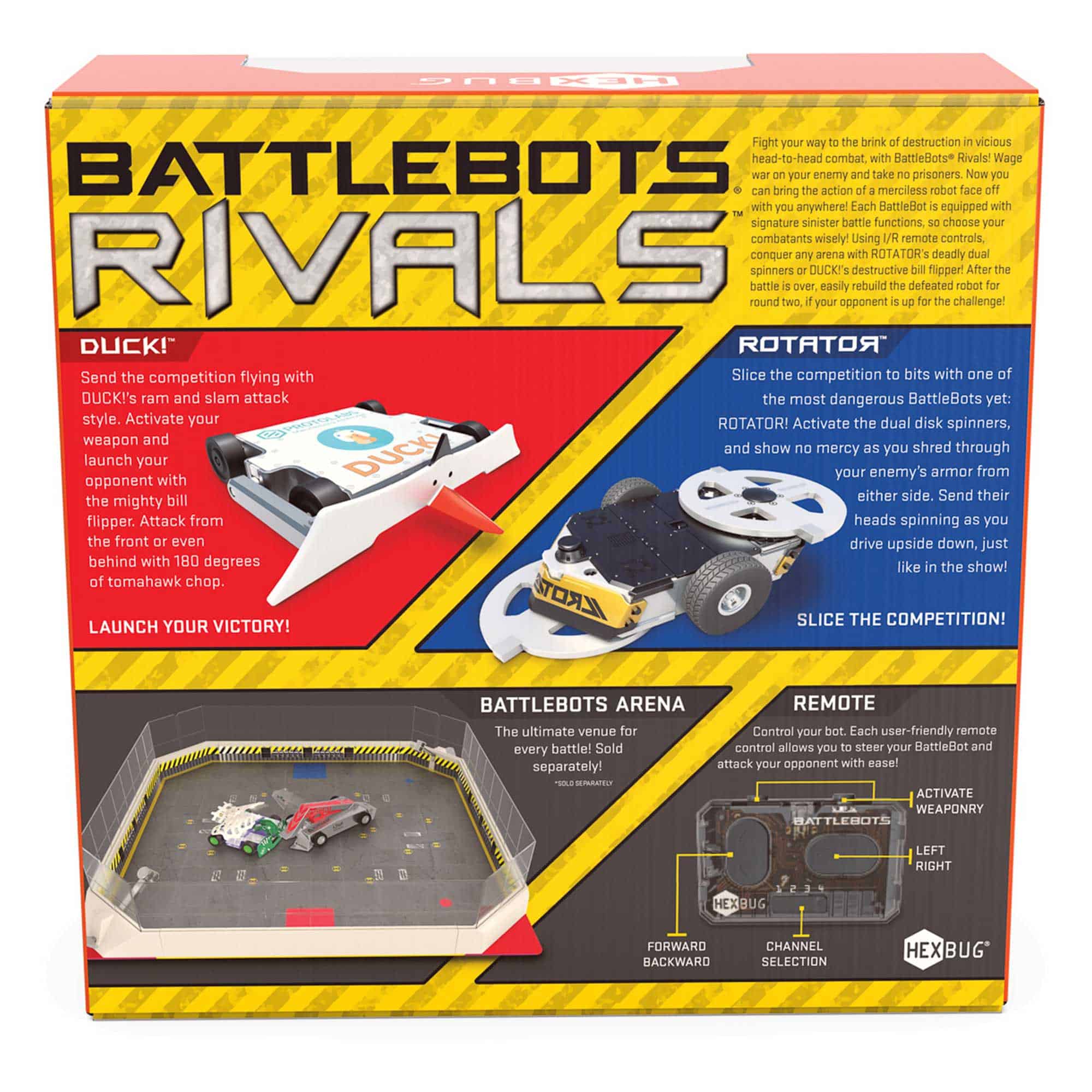 HEXBUG - BattleBots Rivals 5.0 Duck & Rotator