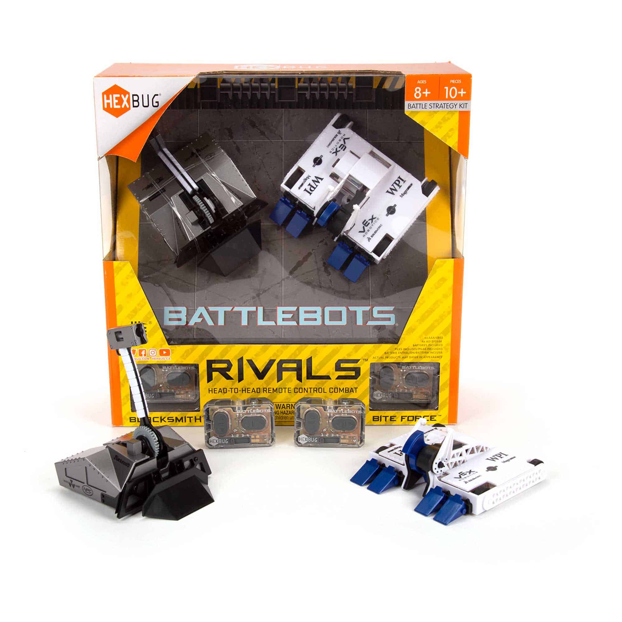 HEXBUG - HEXBUG BattleBots Rivals 4 - Blacksmith vs Biteforce