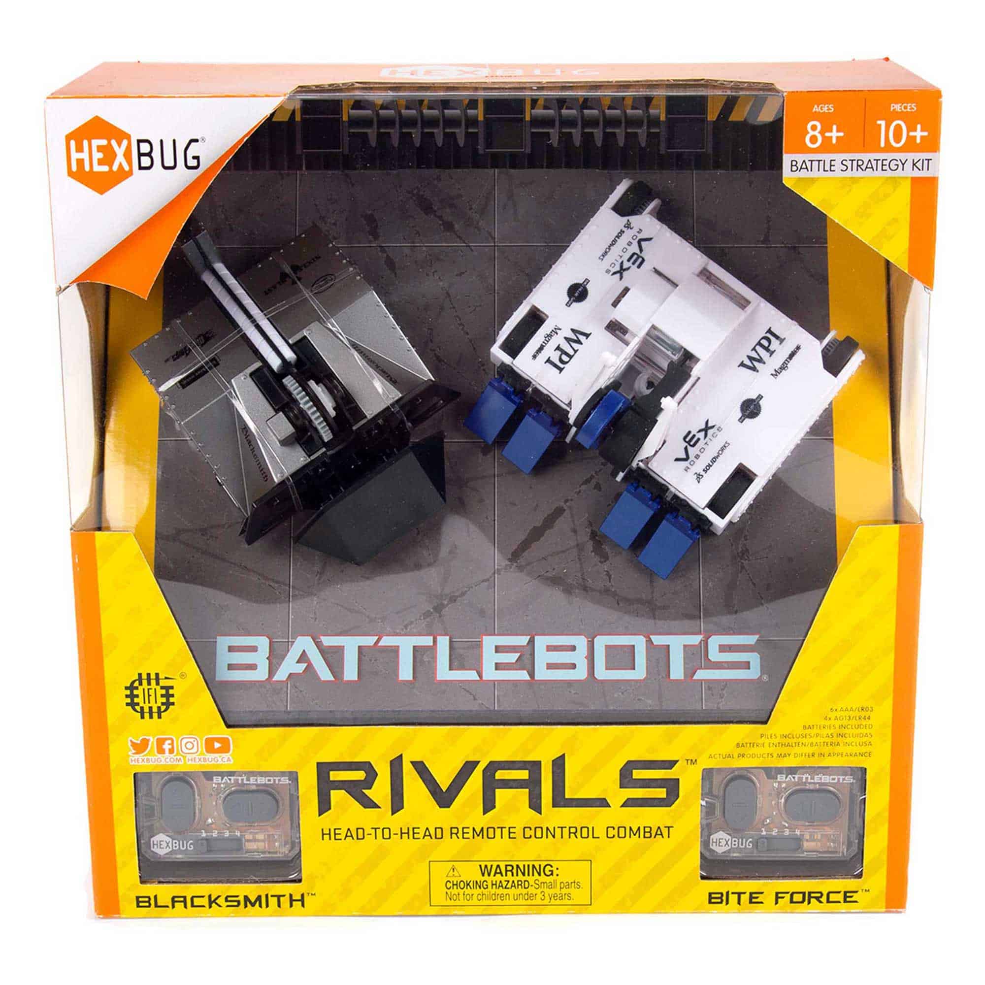 HEXBUG - HEXBUG BattleBots Rivals 4 - Blacksmith vs Biteforce