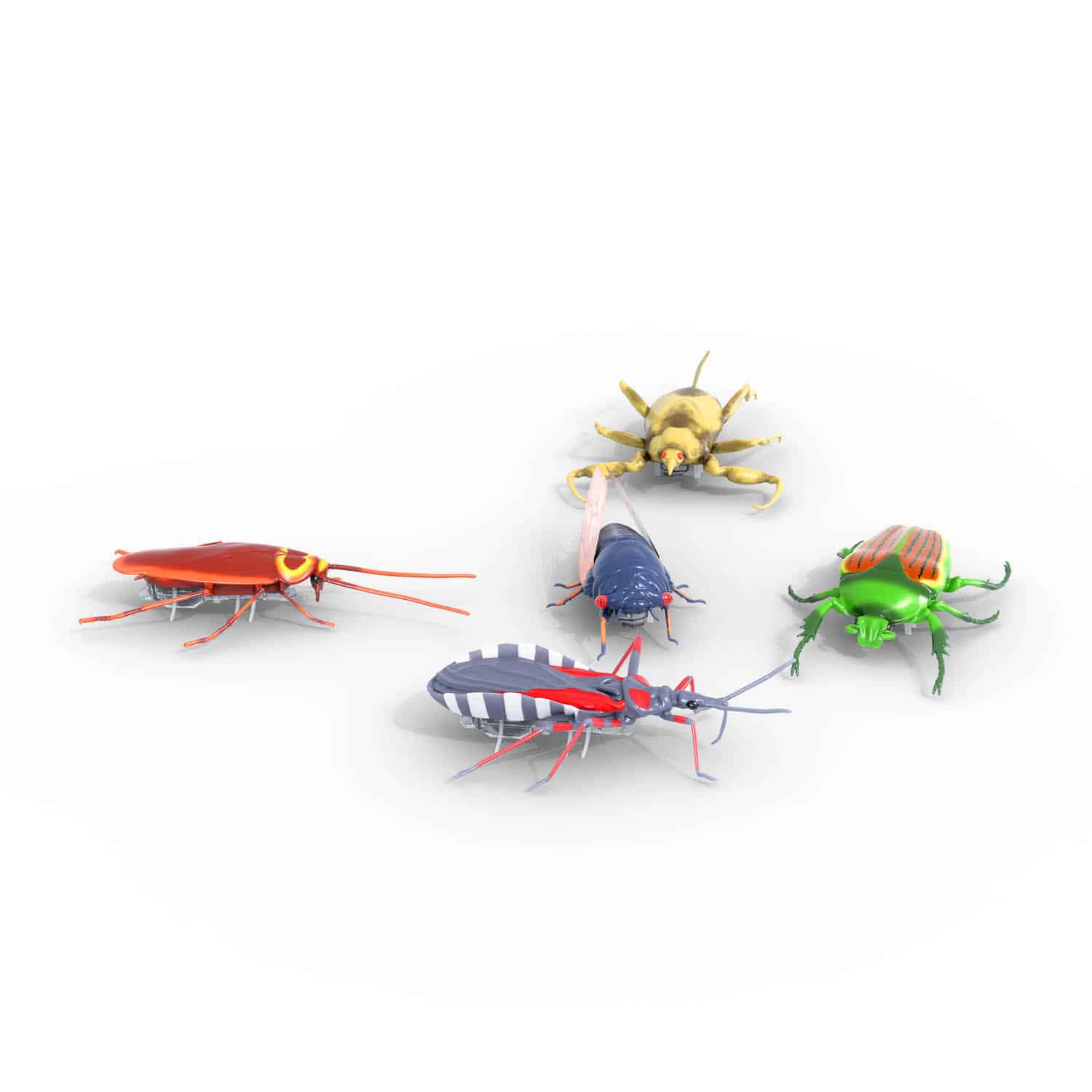 HEXBUG -Real Bugs Nanos 5-Pack