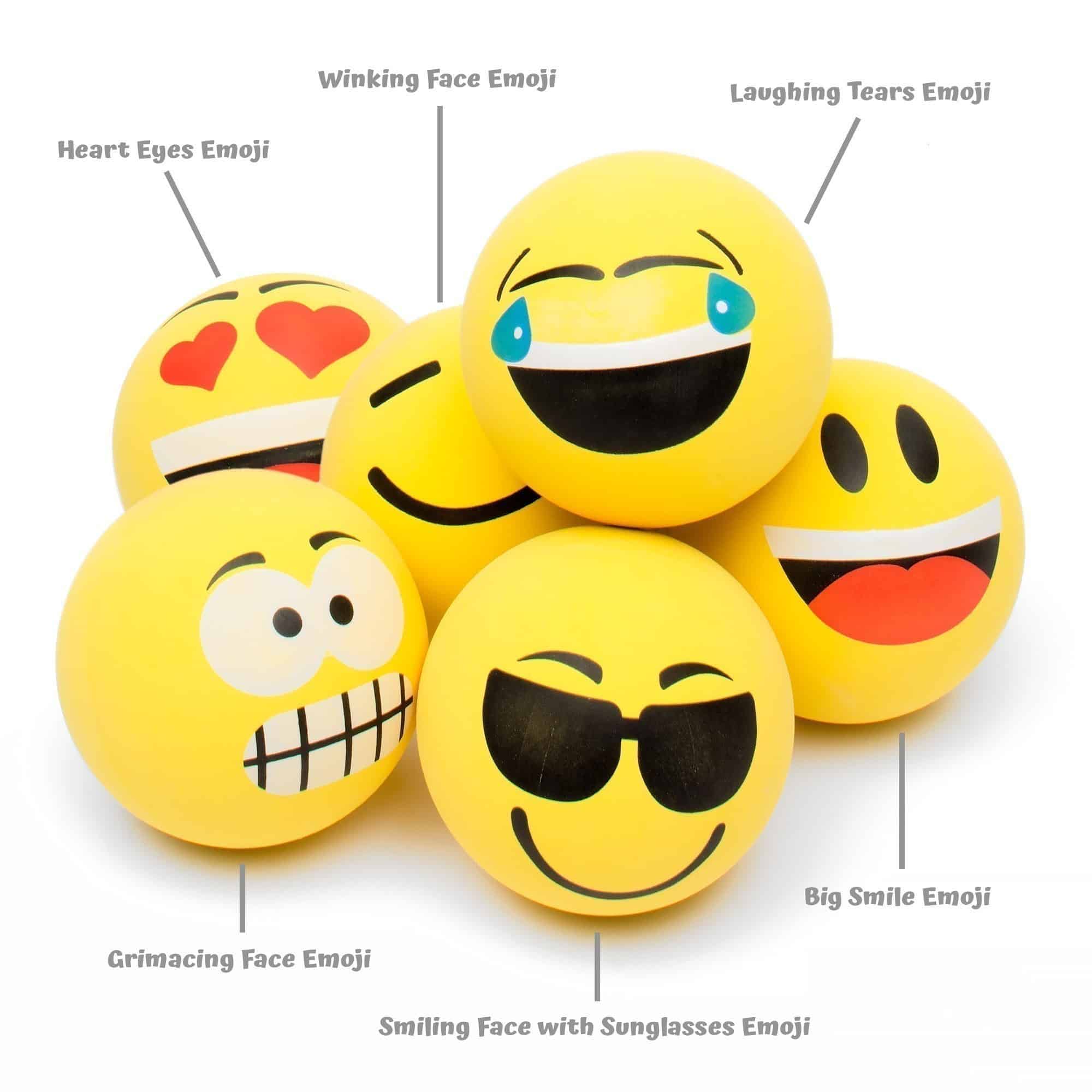 Hi-Bounce Smiley Balls