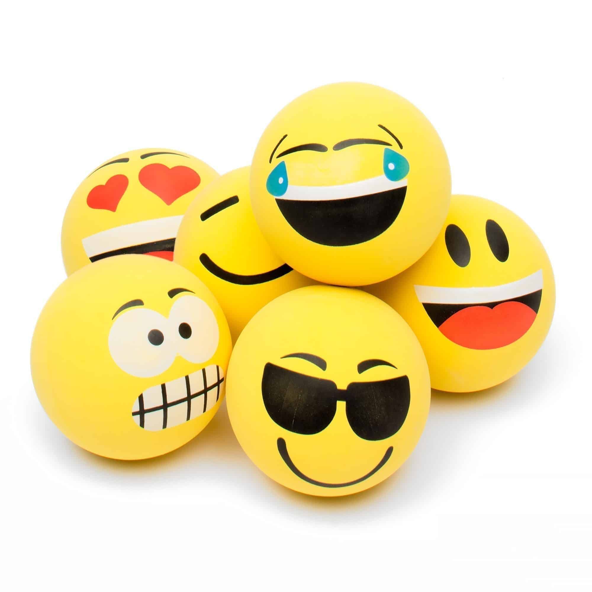 Hi-Bounce Smiley Balls