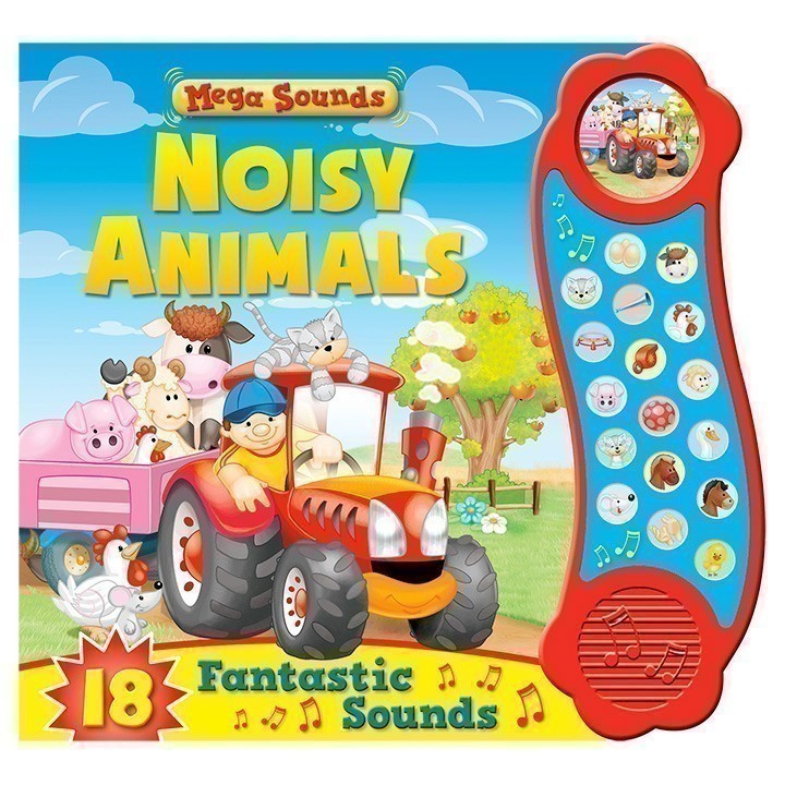 Hinkler Books - Mega Sounds Noisy Animals