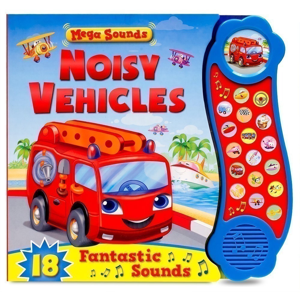 Hinkler Books - Mega Sounds Noisy Vehicles