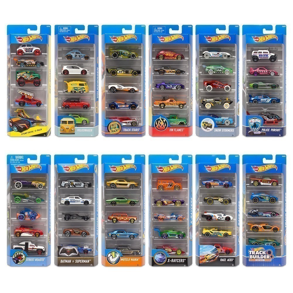 Hot Wheels 5 Car Gift Pack - Assortment