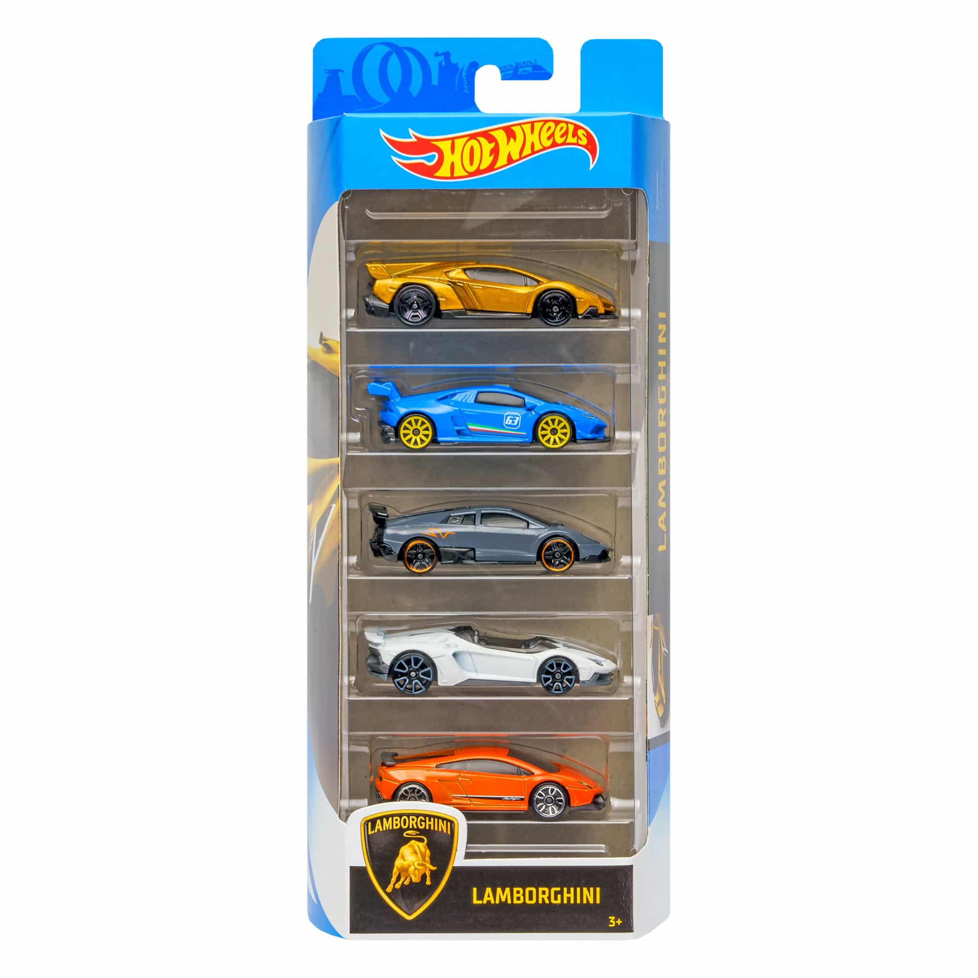 Hot Wheels 5 Car Gift Pack - Lamborghini