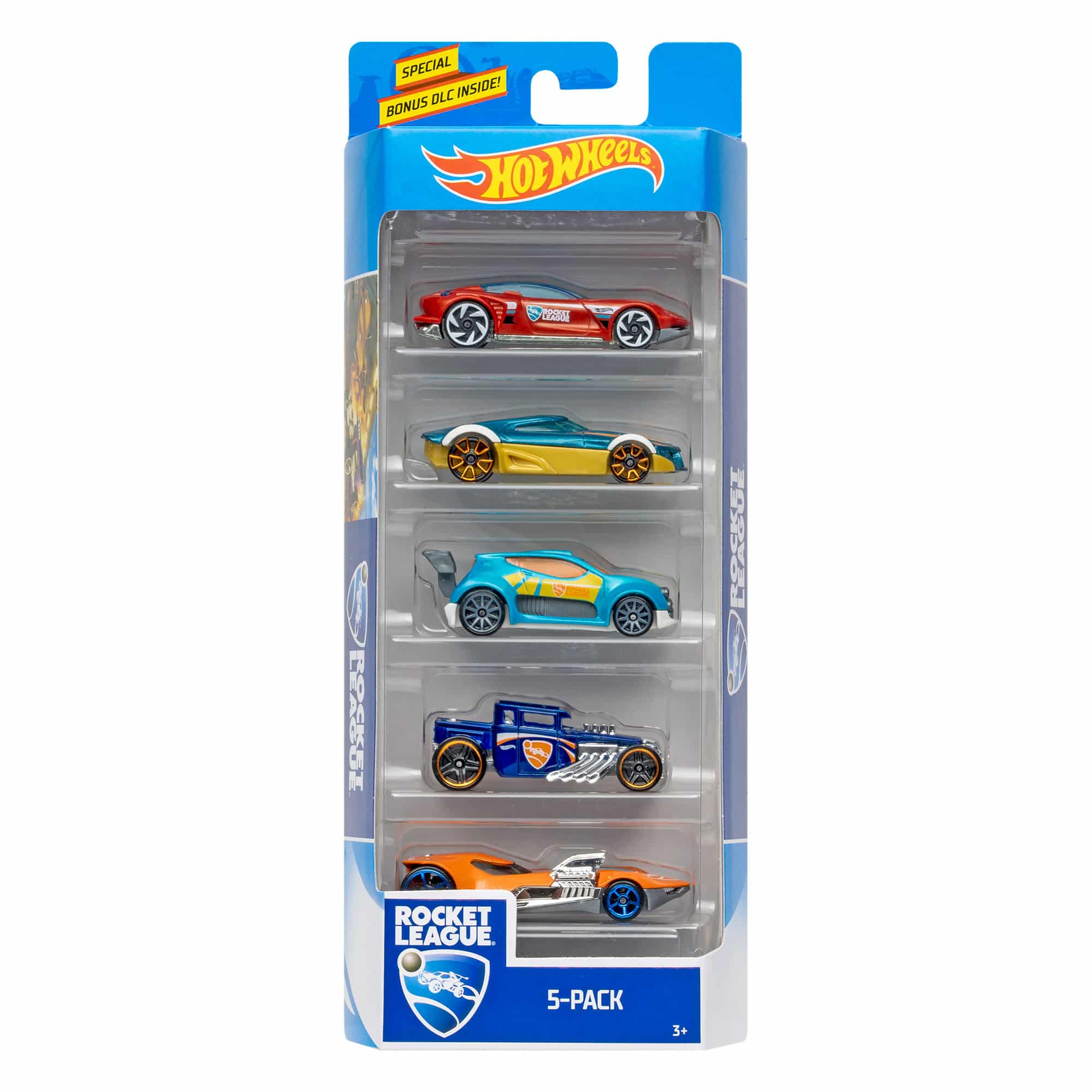 Hot Wheels 5 Car Gift Pack - Rocket League 5-Pack