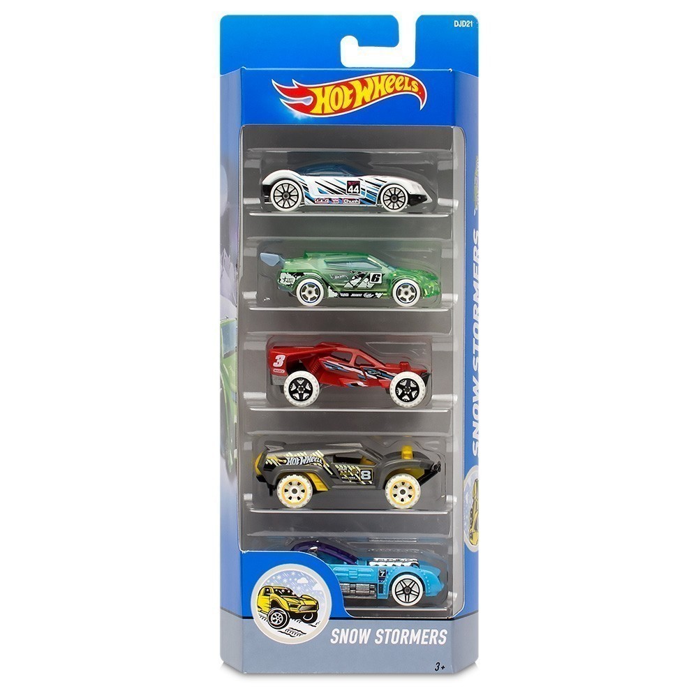Hot Wheels 5 Car Gift Pack - Snow Stormers