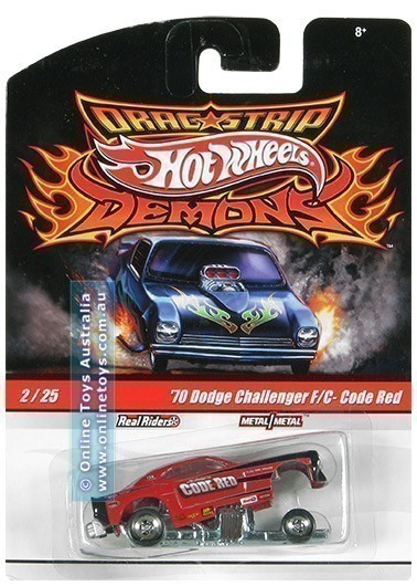 Hot Wheels - Drag Strip Demons - '70 Dodge Challenger F/C - Code Red