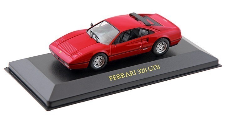 Hot Wheels - Ferrari Diecast Collection - 1/43 Scale Ferrari 328 GTB