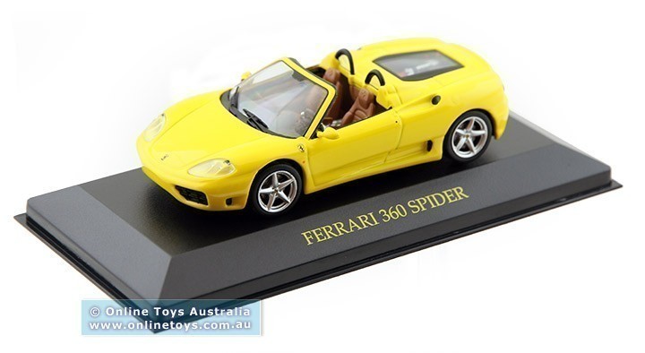 Hot Wheels - Ferrari Diecast Collection - 1/43 Scale Ferrari 360 Spider