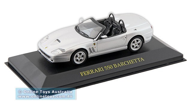 Hot Wheels - Ferrari Diecast Collection - 1/43 Scale Ferrari 550 Barchetta