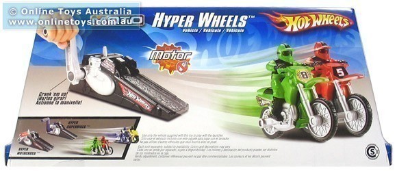 Hot Wheels - Hyper Wheels Motocross - Back