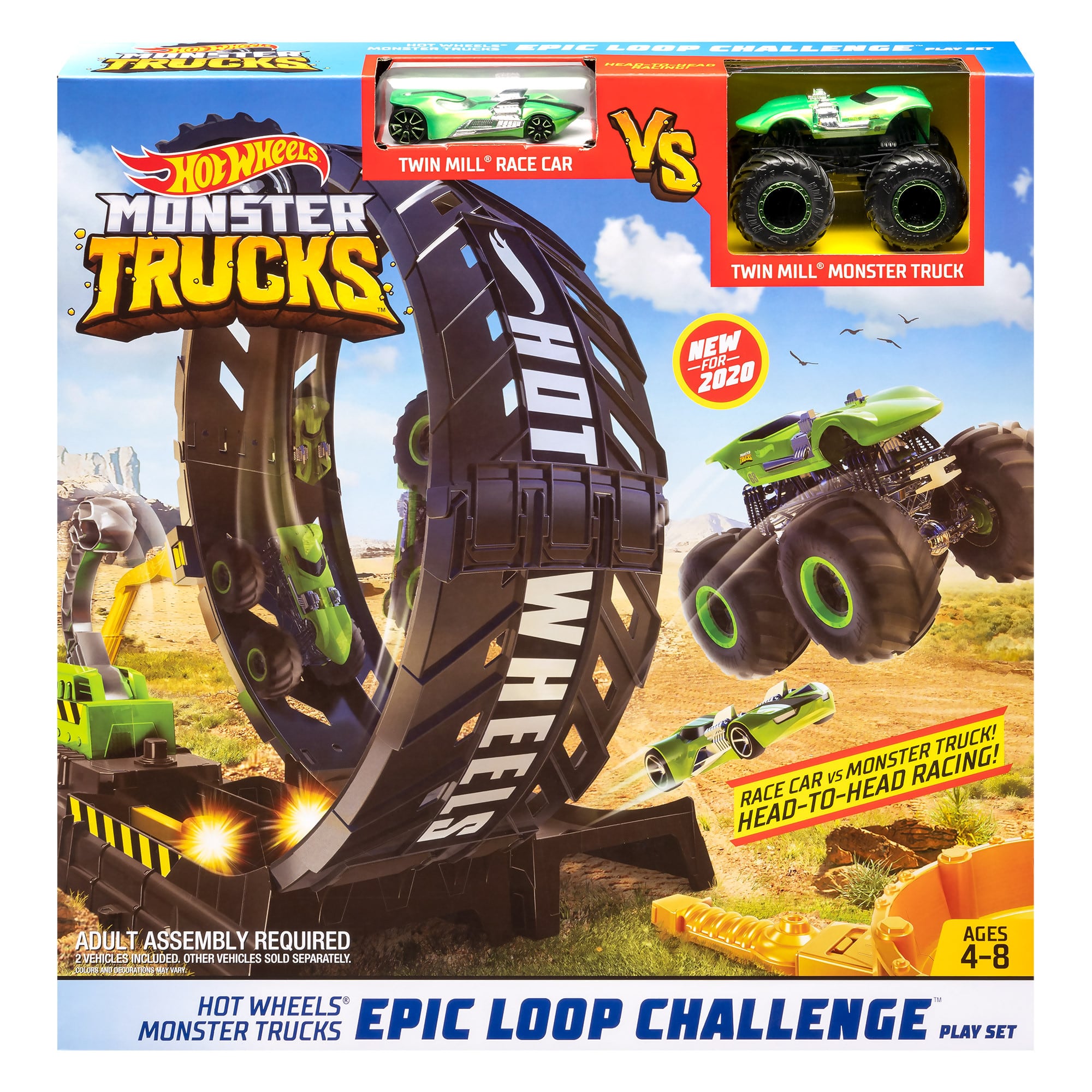 Hot Wheels - Monster Trucks - Epic Loop Challenge Playset