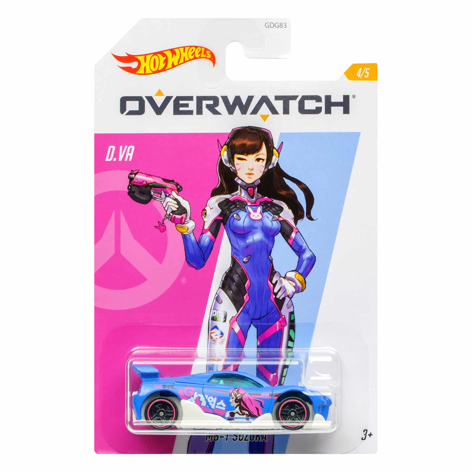 Hot Wheels - Overwatch Entertainment Pack - D Va