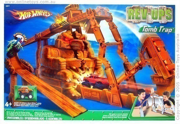 Hot Wheels Rev-Ups - Tomb Trap