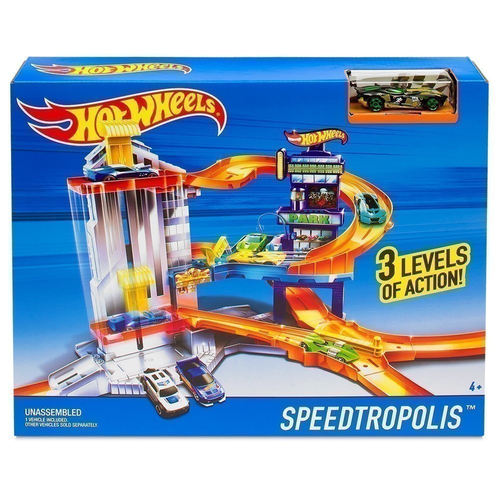 Hot Wheels - Speedtropolis Track Set