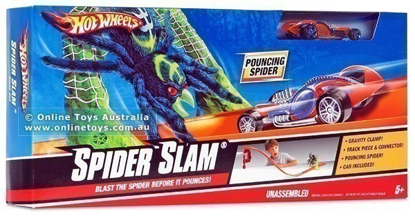 Hot Wheels - Spider Slam Track Set