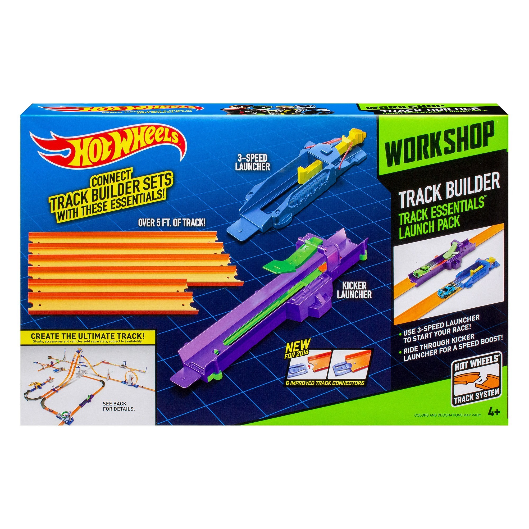 Hot Wheels - Track Builder - Track Essentials Launch Pack