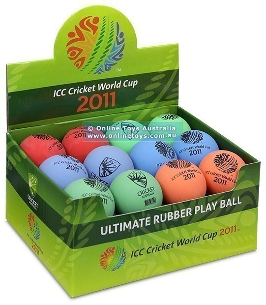 ICC - Cricket World Cup 2011 - Ultimate Rubber Play Ball