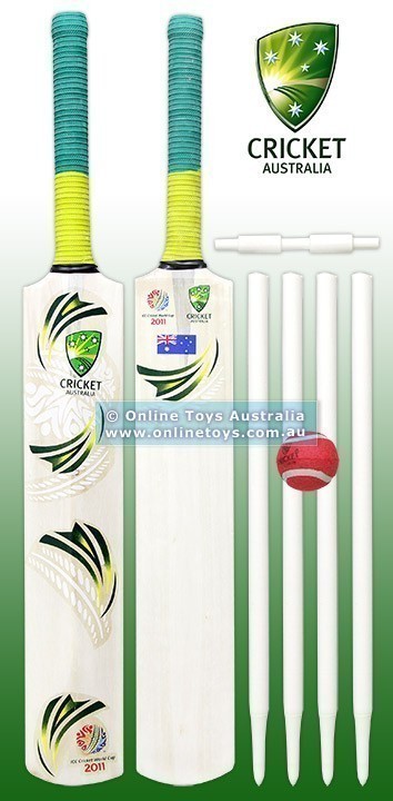 ICC Premium Wooden Cricket Set - Size 5
