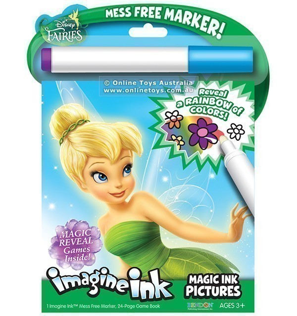Imagine Ink - Colouring Book - Disney Fairies