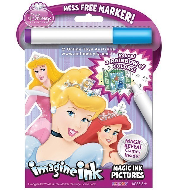 Imagine Ink - Colouring Book - Disney Princess