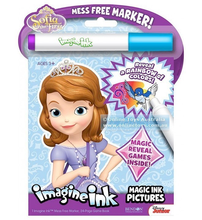 Imagine Ink - Game & Puzzle Book - Sofia the First