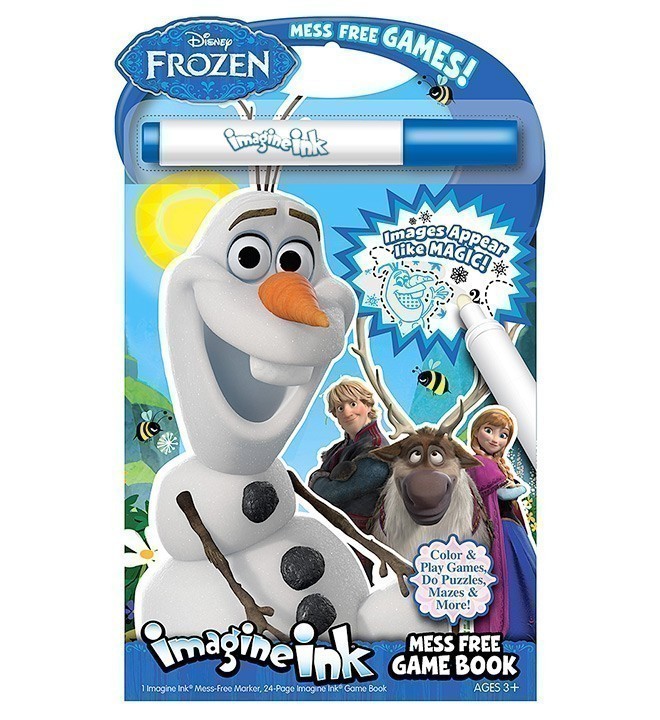 Imagine Ink - Mess Free Game Book - Disney Frozen