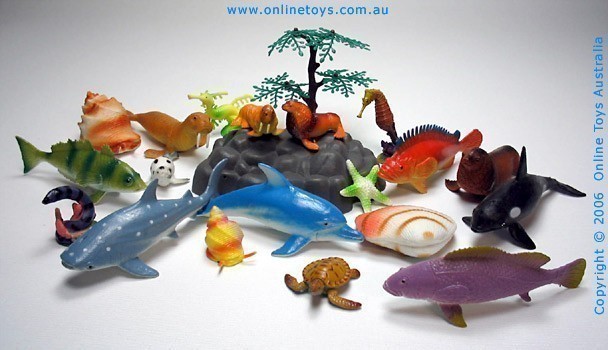 Individual Ocean Animals Figures