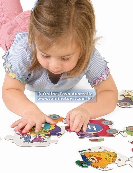 Infantino - Counting and Shapes Floor Puzzle