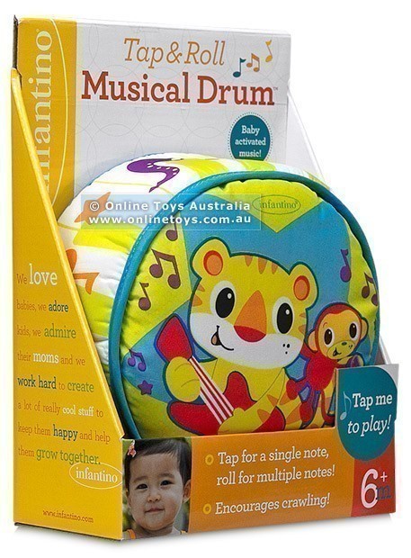 Infantino - Tap and Roll Musical Drum