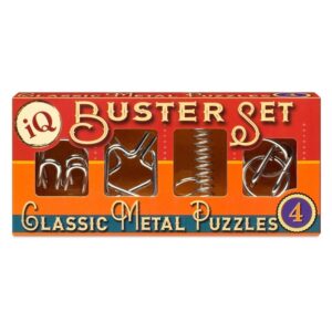 iQ Buster Set - 4 Classic Metal Puzzles