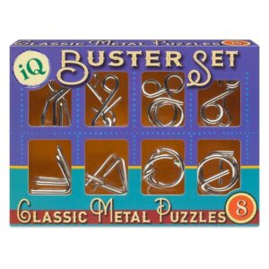 iQ Buster Set - 8 Classic Metal Puzzles