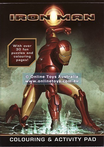 Iron Man - Colouring and Activity Pad