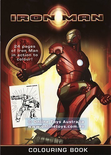 Iron Man - Colouring Book