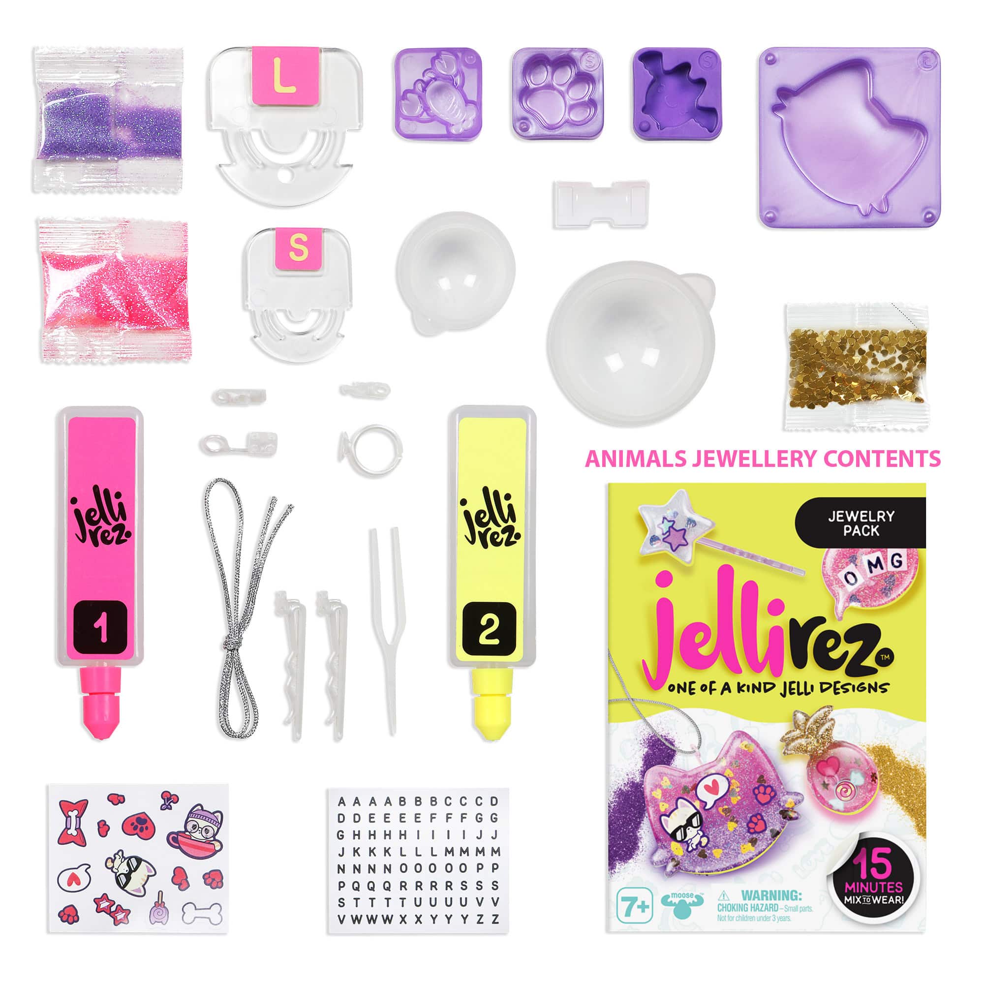 Jelli Rez - Animals Jewellery Pack