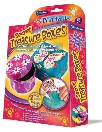 John Adams - Fun To Do - Secret Treasure Boxes